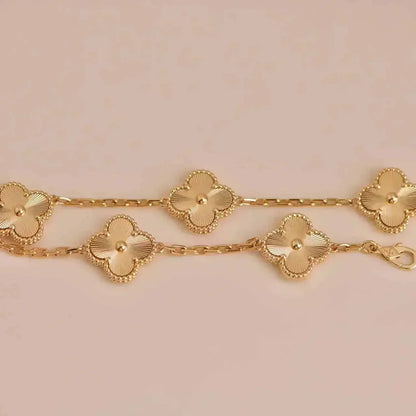 [Dawnora Jewelry] CLOVER 5 MOTIF LASER BRACELET COLLECTION