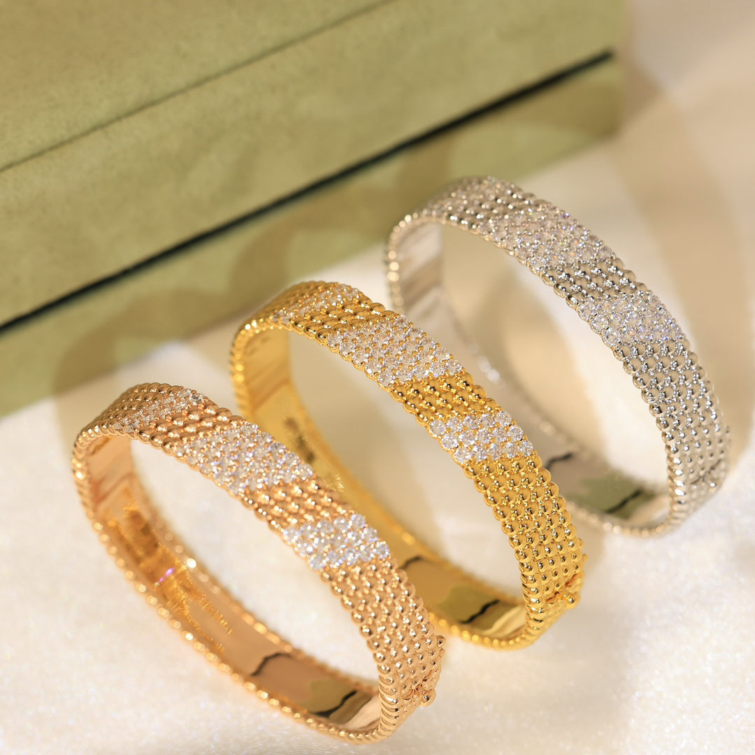 [Dawnora Jewelry]  FIVE-ROW DIAMOND BRACELET