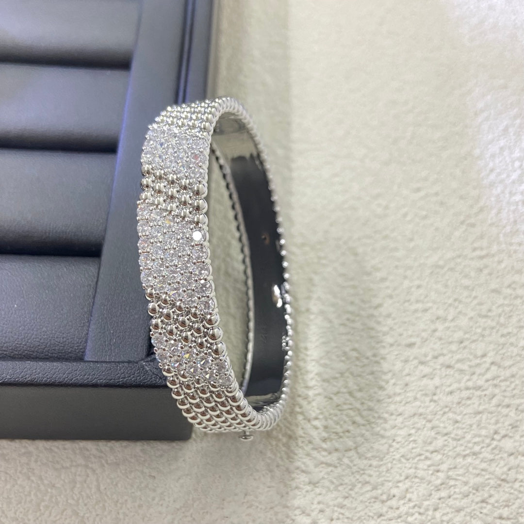 [Dawnora Jewelry]  FIVE-ROW DIAMOND BRACELET