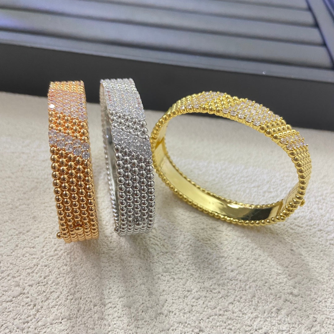 [Dawnora Jewelry]  FIVE-ROW DIAMOND BRACELET