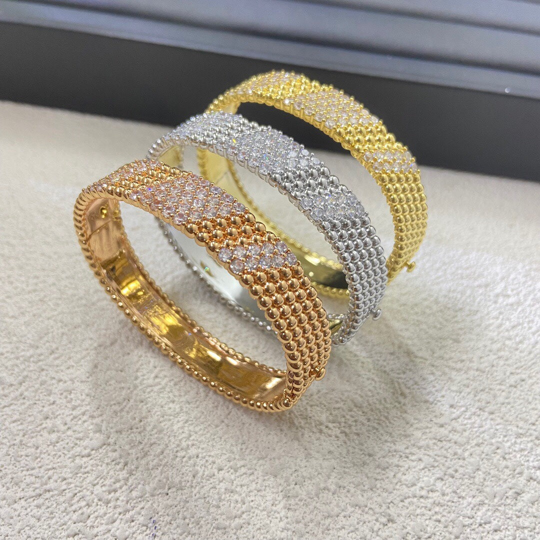 [Dawnora Jewelry]  FIVE-ROW DIAMOND BRACELET