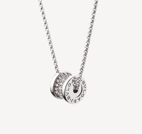 [Dawnora Jewelry]ZERO 1 SILVER DIAMOND NECKLACE