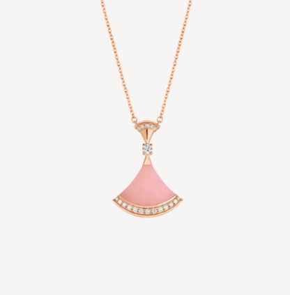 [Dawnora Jewelry]DREAM NECKLACE PINK OPAL
