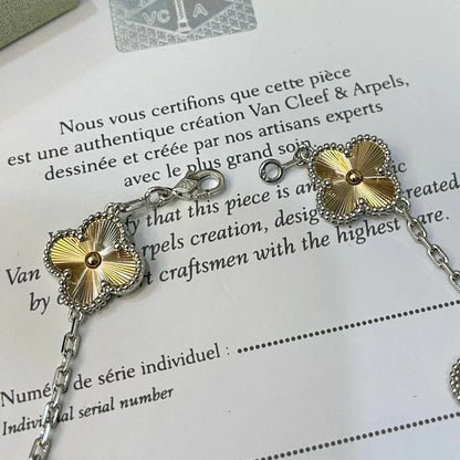 [Dawnora Jewelry] CLOVER 5 MOTIF LASER BRACELET COLLECTION