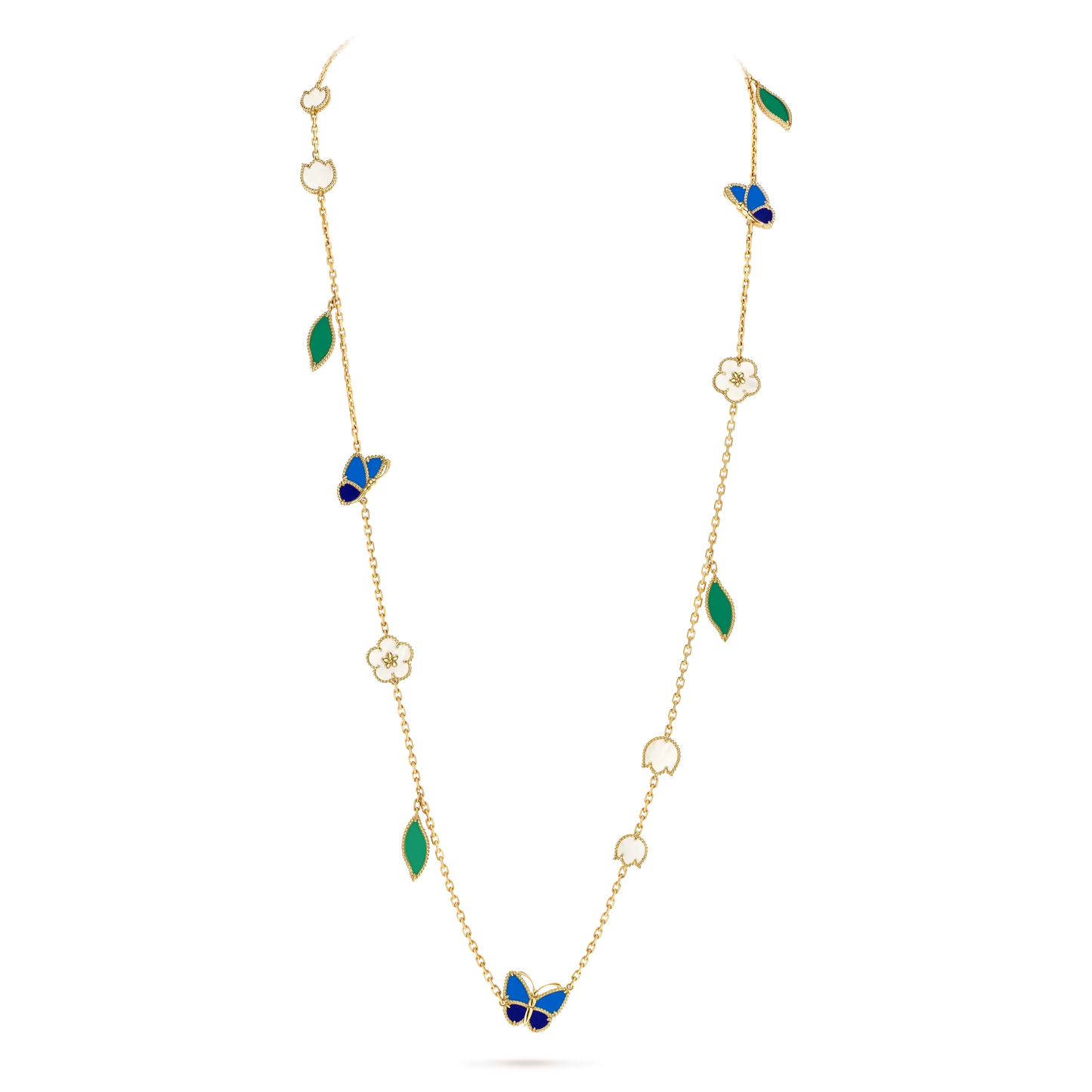 [Dawnora Jewelry] 26 NEW CLOVER 15 MOTIFS LUCKY NECKLACE