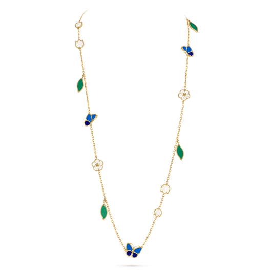 [Dawnora Jewelry] 26 NEW CLOVER 15 MOTIFS LUCKY NECKLACE