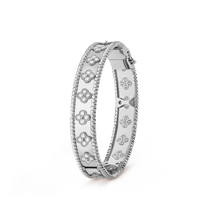 [Dawnora Jewelry]CLOVER BRACELET 8MM DIAMONDS