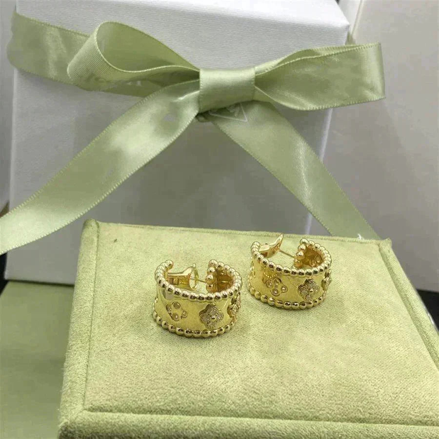 [Dawnora Jewelry]PERLEE DIAMOND EARRINGS
