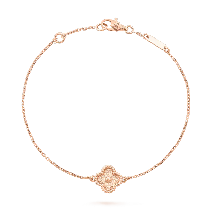 [Dawnora Jewelry]CLOVER SINGLE FLOWER BRACELET