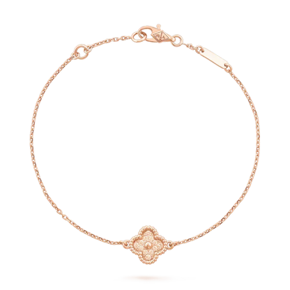 [Dawnora Jewelry]CLOVER SINGLE FLOWER BRACELET