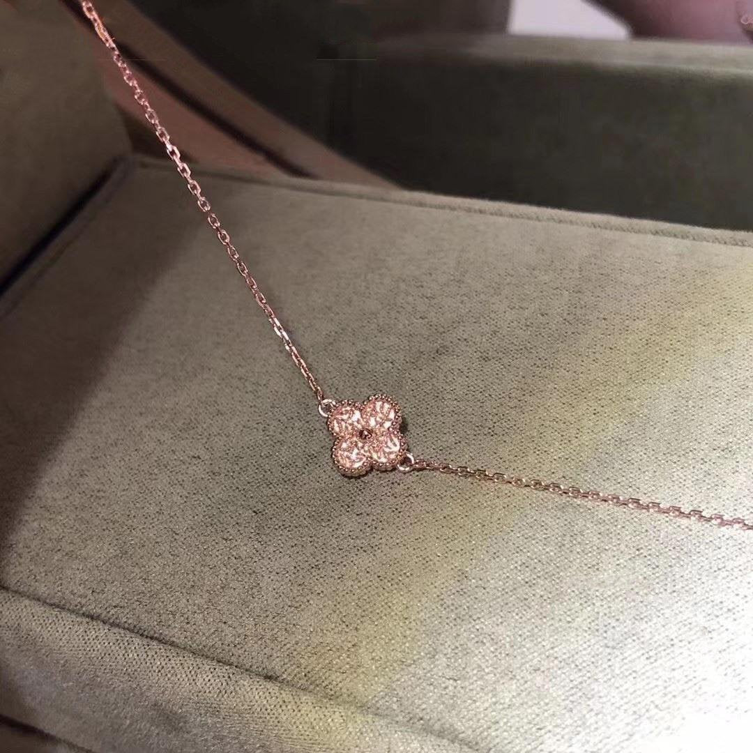 [Dawnora Jewelry]CLOVER SINGLE FLOWER BRACELET