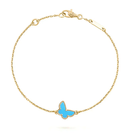 [Dawnora Jewelry]BUTTERFLY TURQUOISE BUTTERFLY BRACELET
