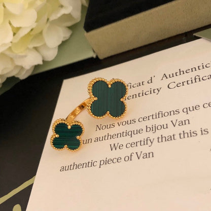 [Dawnora Jewelry]CLOVER BETWEEN THE FINGER RING
