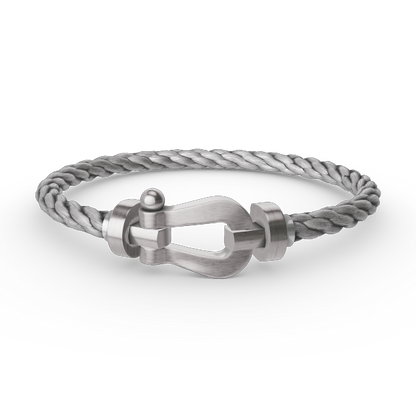 [Dawnora Jewelry]FORCE LARGE HORSESHOE NO DIAMOND BRACELET SILVER