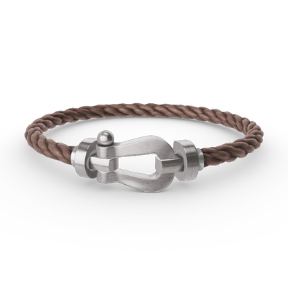 [Dawnora Jewelry]FORCE LARGE HORSESHOE NO DIAMOND BRACELET SILVER